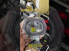 لوسينسي غطاء فلاش متعدد الألوان الدراجة النارية LED أجزاء الضوء