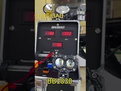 غلاف ألياف الكربون الأبيض الأصفر الفلاش الألومنيوم LED مصابيح الدراجة النارية