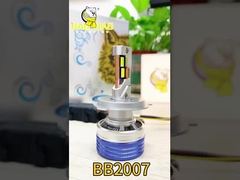 H4 الفلاش الأبيض المعدن الوضوح العالي مصباح السيارة الداخلي المصباح الأمامي مصباح LED المصابيح الضوئية