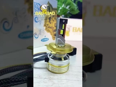 H4 H7 H11 9005 9006 المعدن الفلاش الأبيض المصابيح الضوئية المصباح الأمامي LED قطع غيار السيارة