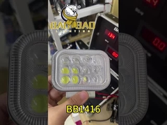 RGB 12V بلاستيكي أحمر أزرق فلاش قيادة مصابيح LED الضوء للدراجة النارية معدلة