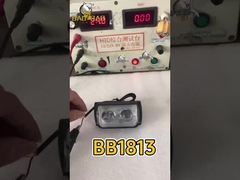 المعدن البلاستيك 2 LED أبيض أصفر مزدوج اللون RGB مشروع ضوء الضباب