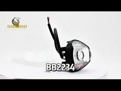 2 المعدن الكرنيل الأبيض الأصفر مزدوج اللون مصغرة القيادة LED ضوء CG125 تعديل