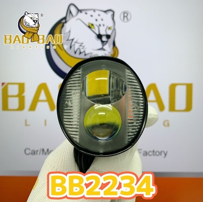 2 المعدن الكرنيل الأبيض الأصفر مزدوج اللون مصغرة القيادة LED ضوء CG125 تعديل