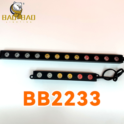 6 LED 12 LED ضوء VIP الأحمر الأزرق القماش الفاخر وحدة CG متاحة قطع غيار السيارات